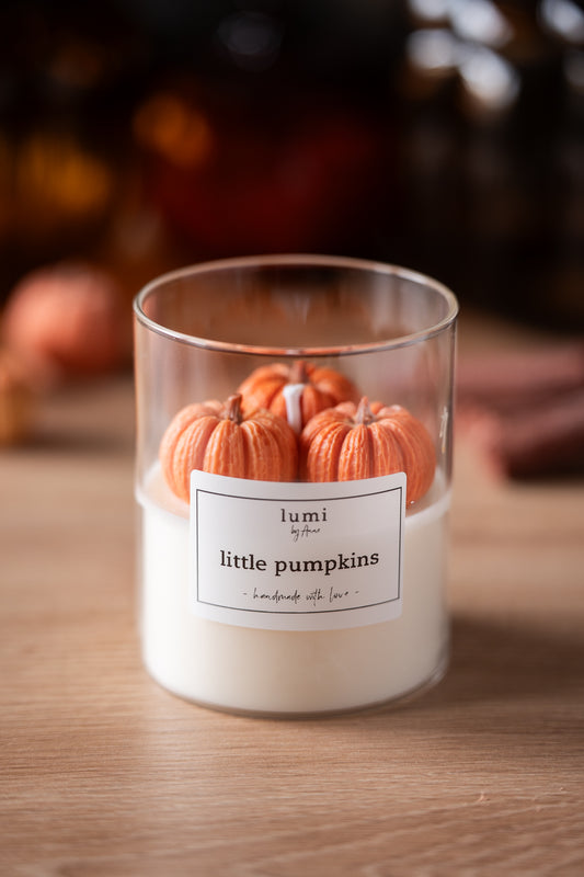 little pumpkin Kerze