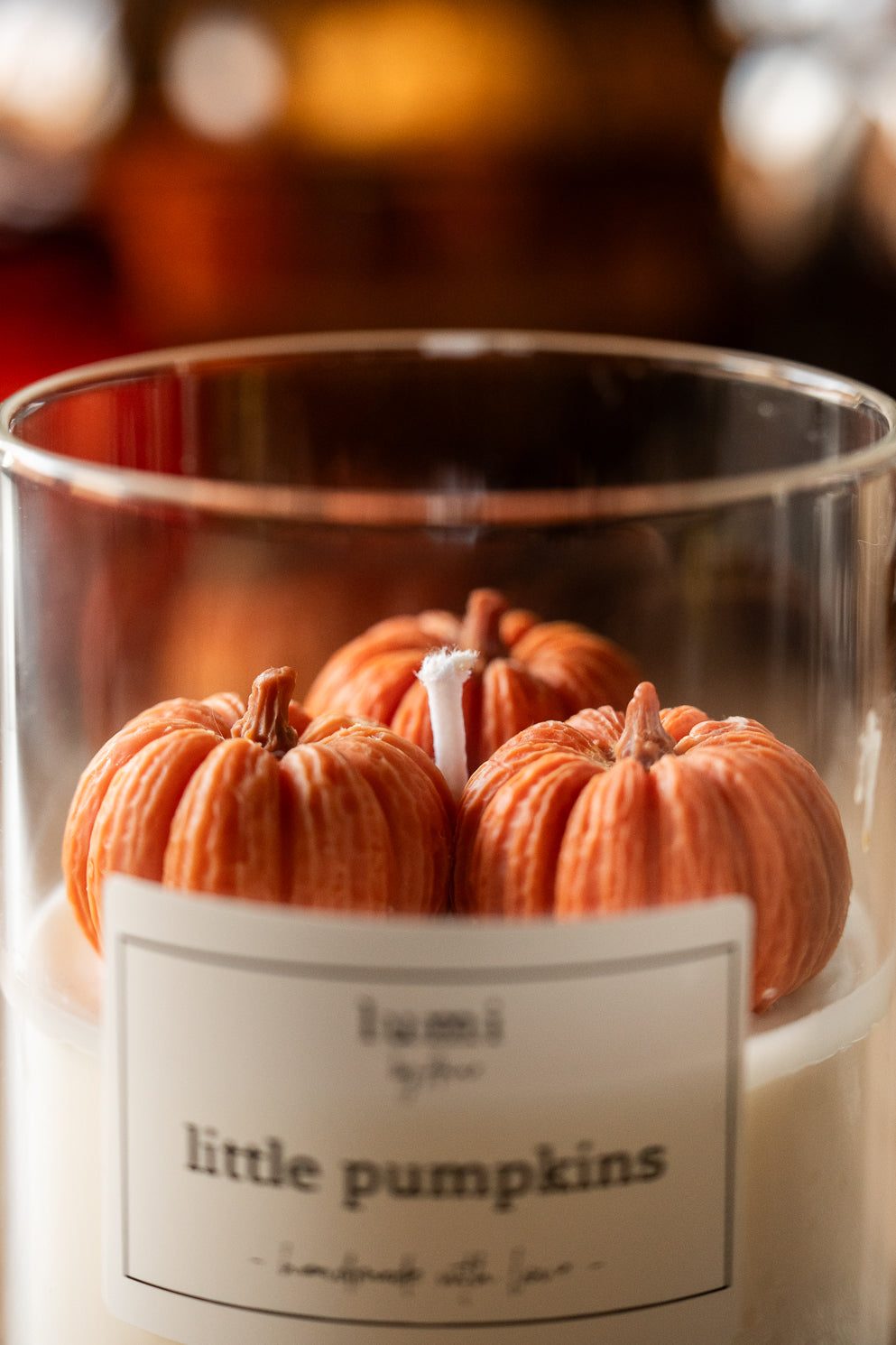 little pumpkin Kerze